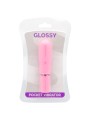 GLOSSY POCKET VIBRADOR ROSA INTENSO