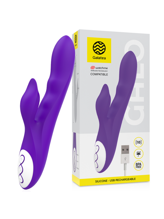 GALATEA GALO VIBRADOR LILA COMPATIBLE CON WATCHME WIRELESS TECHNOLOGY