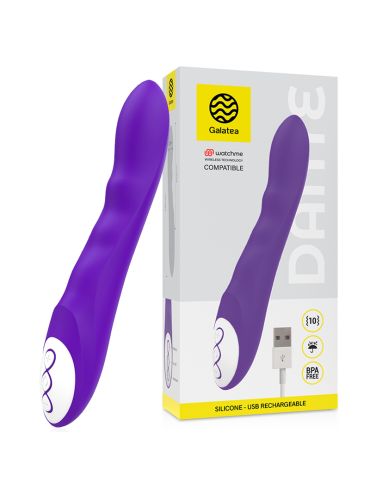 GALATEA DANTE VIBRADOR LILA COMPATIBLE CON WATCHME WIRELESS TECHNOLOGY