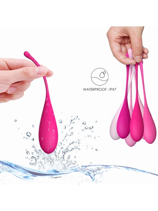 LESLIE KEGEL FIT ENTREGADOR SUELO PELVICO 6 PESOS