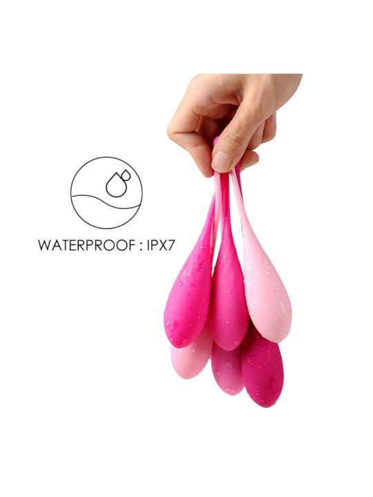 LESLIE KEGEL FIT ENTREGADOR SUELO PELVICO 6 PESOS
