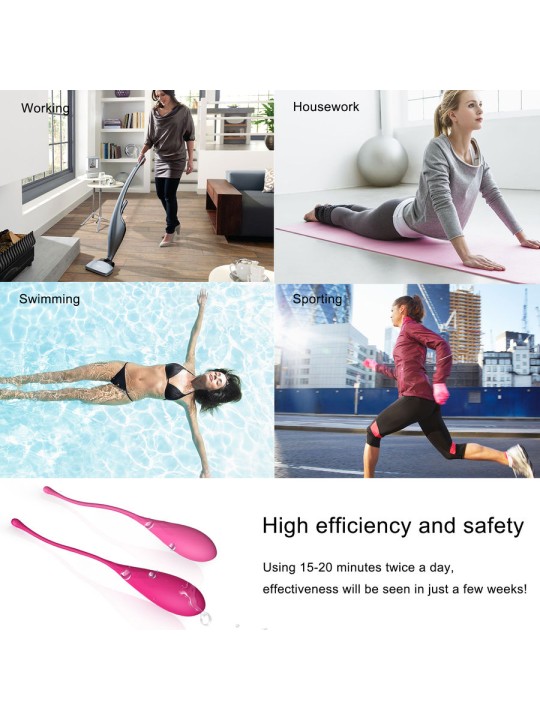 LESLIE KEGEL FIT ENTREGADOR SUELO PELVICO 6 PESOS