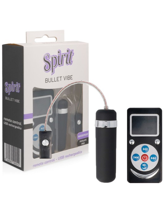 SPIRIT BALA VIBRADORA PREMIUM NEGRO