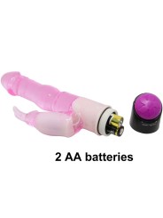 BAILE WAVES OF PLEASURE FANTASY VIBRADOR CON RABBIT 23 CM