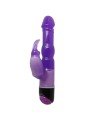 BAILE WAVES OF PLEASURE FANTASY VIBRADOR CON RABBIT LILA 23 CM