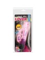 BAILE GIVE YOU LOVER VIBRADOR CON RABBIT ROSA