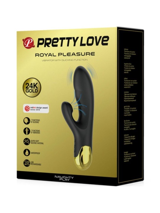 PRETTY LOVE SMART NAUGHTY PLAY VIBRACION Y ONDAS ESTIMULADORAS