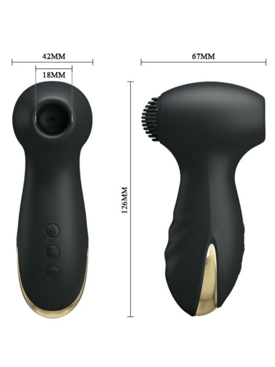 PRETTY LOVE SMART HAMMER VIBRACION Y ONDAS ESTIMULADORAS