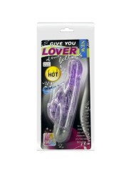 BAILE GIVE YOU A KIND OF LOVER VIBRADOR CON RABBIT LILA 10 MODOS