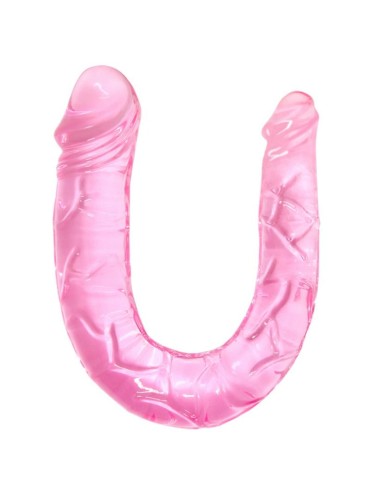 BAILE DOUBLE DONG DILDO DOBLE ROSA