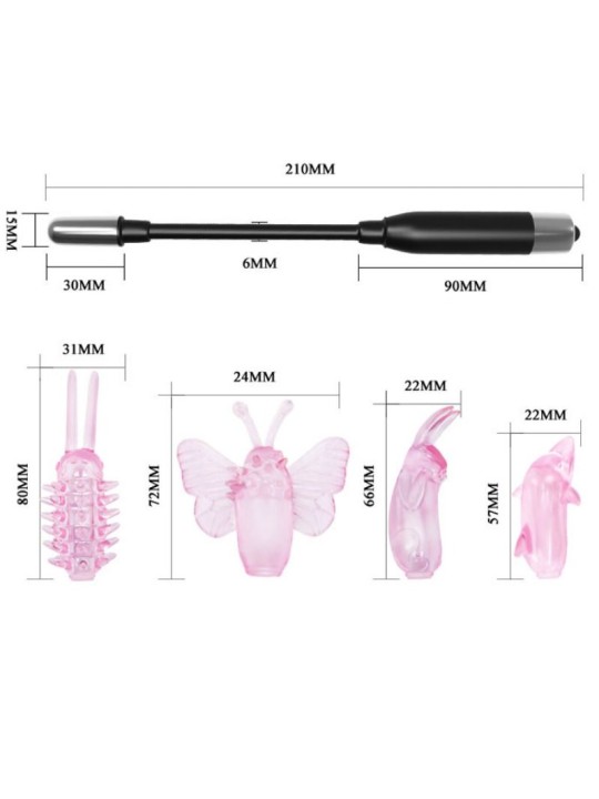 BAILE WIZARD MAGIC WAND ESTIMULADOR CON VIBRACION