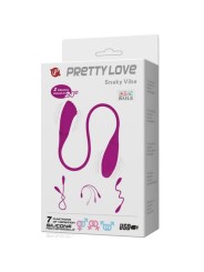 PRETTY LOVE SMART SNAKY VIBE VIBRADOR 2 MOTORES