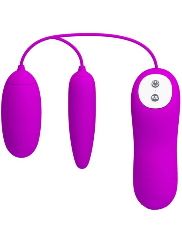 PRETTY LOVE IRMA HUEVO VIBRADOR DOBLE
