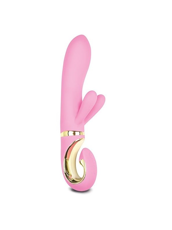 G VIBE G RABBIT VIBRADOR CONEJITO RAMPANTE ROSA