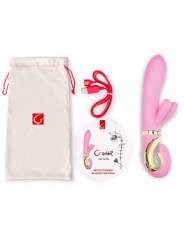 G VIBE G RABBIT VIBRADOR CONEJITO RAMPANTE ROSA