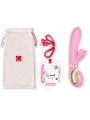 G VIBE G RABBIT VIBRADOR CONEJITO RAMPANTE ROSA