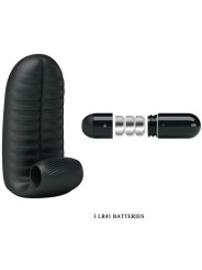 PRETTY LOVE ABBOTT DEDAL ESTIMULADOR NEGRO