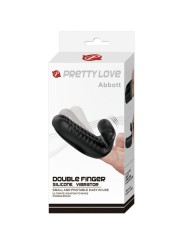 PRETTY LOVE ABBOTT DEDAL ESTIMULADOR NEGRO