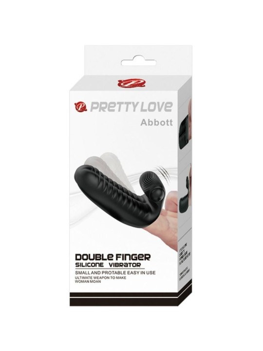 PRETTY LOVE ABBOTT DEDAL ESTIMULADOR NEGRO
