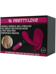PRETTY LOVE CONCHA ESTIMULADORA CONTROL REMOTO
