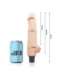 LOVECLONE HARALD VIBRADOR REALISTICO SELF LUBRICATION 24 CM O 4 CM