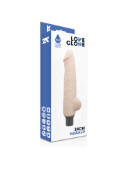 LOVECLONE HARALD VIBRADOR REALISTICO SELF LUBRICATION 24 CM O 4 CM