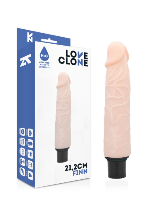 LOVECLONE FINN VIBRADOR REALISTICO SELF LUBRICATION 212 CM O 38 CM