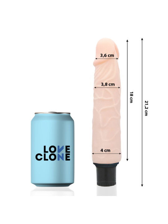 LOVECLONE FINN VIBRADOR REALISTICO SELF LUBRICATION 212 CM O 38 CM
