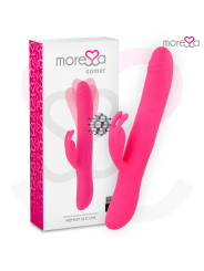 MORESSA SOMER ROTADOR PERLADO Y POTENTE VIBRACION SILICONA PREMIUM