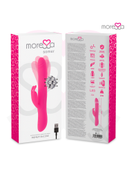MORESSA SOMER ROTADOR PERLADO Y POTENTE VIBRACION SILICONA PREMIUM