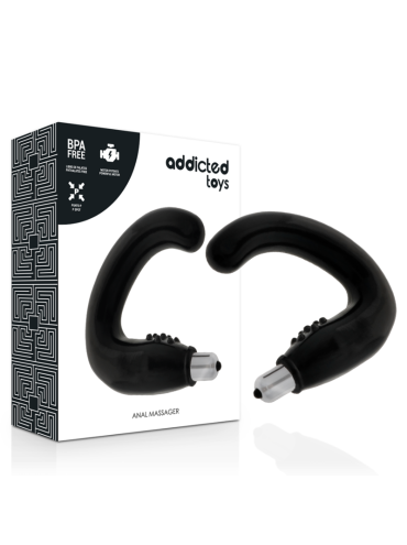 ADDICTED TOYS ANAL MASSAGER NEGRO