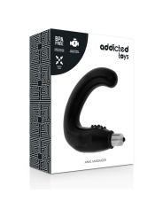 ADDICTED TOYS ANAL MASSAGER NEGRO