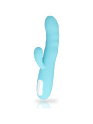 MIA EIFFEL VIBRADOR ROTADOR AZUL TURQUESA