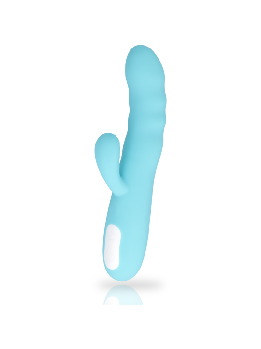 MIA EIFFEL VIBRADOR ROTADOR AZUL TURQUESA