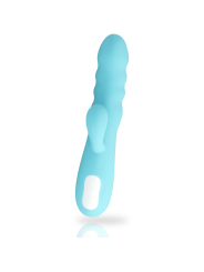 MIA EIFFEL VIBRADOR ROTADOR AZUL TURQUESA