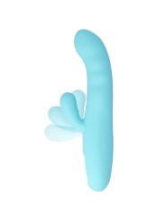 MIA EIFFEL VIBRADOR ROTADOR AZUL TURQUESA