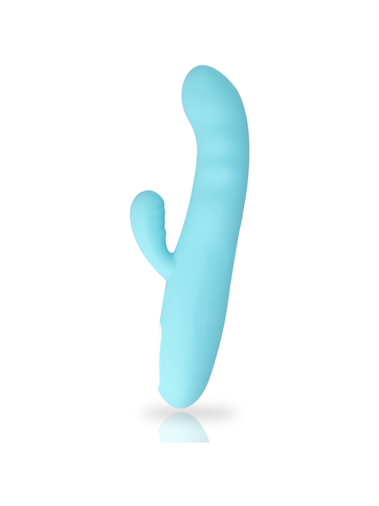 MIA EIFFEL VIBRADOR ROTADOR AZUL TURQUESA
