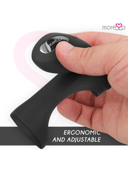 MORESSA BRANDON POTENTE ANILLO VIBRADOR CON FUNDA DE ENGROSAMIENTO MASCULINO