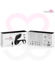 MORESSA BRANDON POTENTE ANILLO VIBRADOR CON FUNDA DE ENGROSAMIENTO MASCULINO