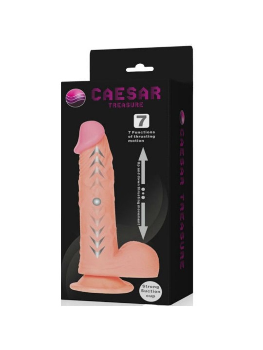 BAILE CAESAR TREASURE DILDO REALISTICO FUNCION UP DOWN
