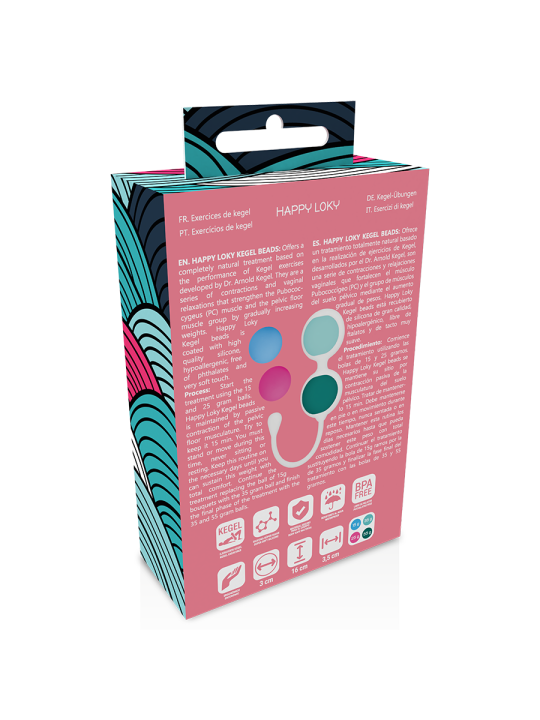 HAPPY LOKY KEGEL BEADS ENTRENAMIENTO SUELO PELVICO