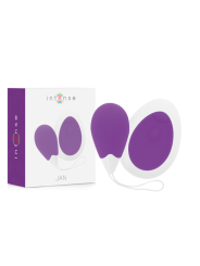 INTENSE JAN HUEVO VIBRADOR CONTROL REMOTO LILA