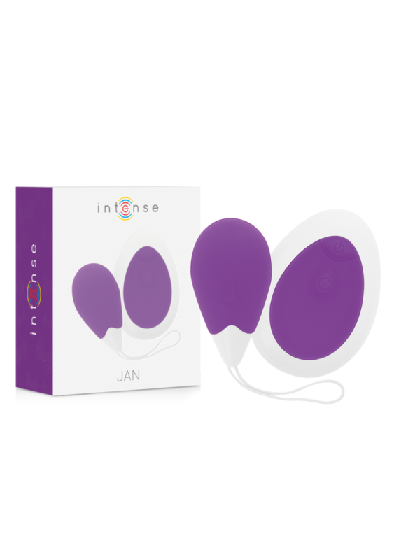 INTENSE JAN HUEVO VIBRADOR CONTROL REMOTO LILA