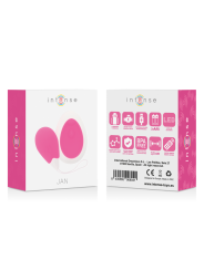 INTENSE JAN HUEVO VIBRADOR CONTROL REMOTO ROSA