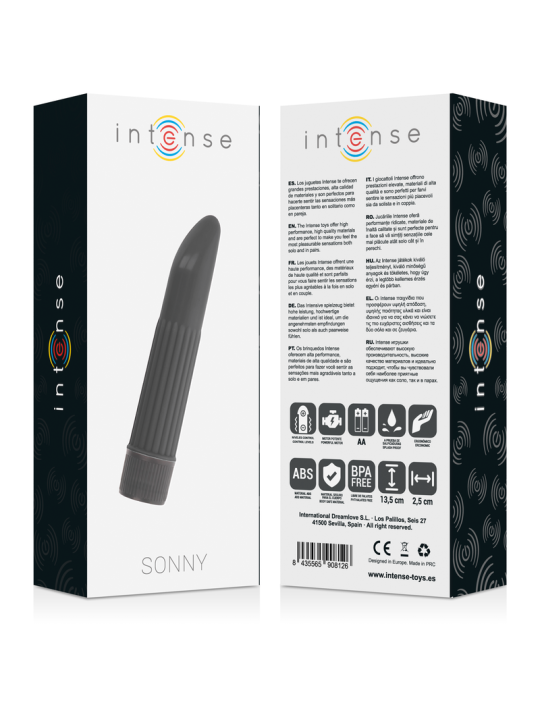 INTENSE SONNY VIBRADOR NEGRO