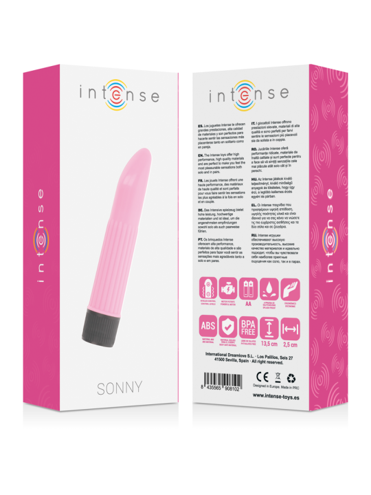 INTENSE SONNY VIBRADOR ROSA