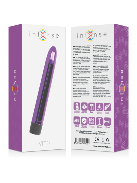 INTENSE VITO VIBRADOR LILA