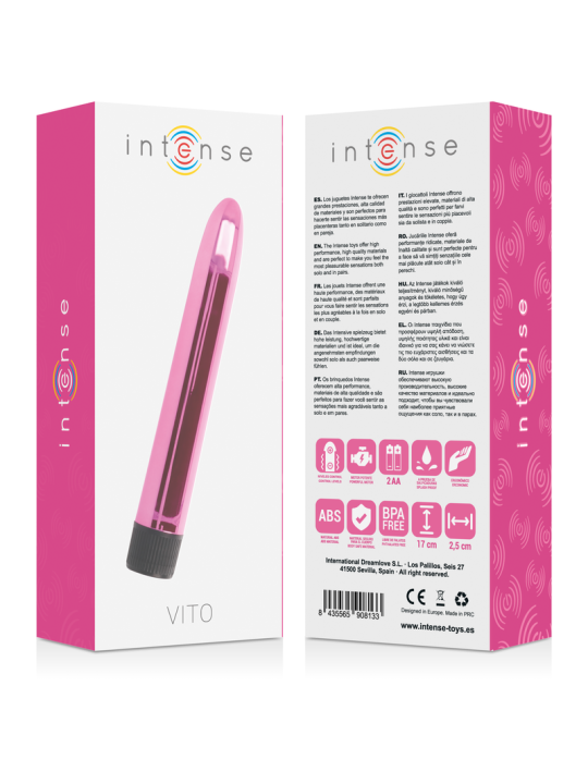INTENSE VITO VIBRADOR ROSA