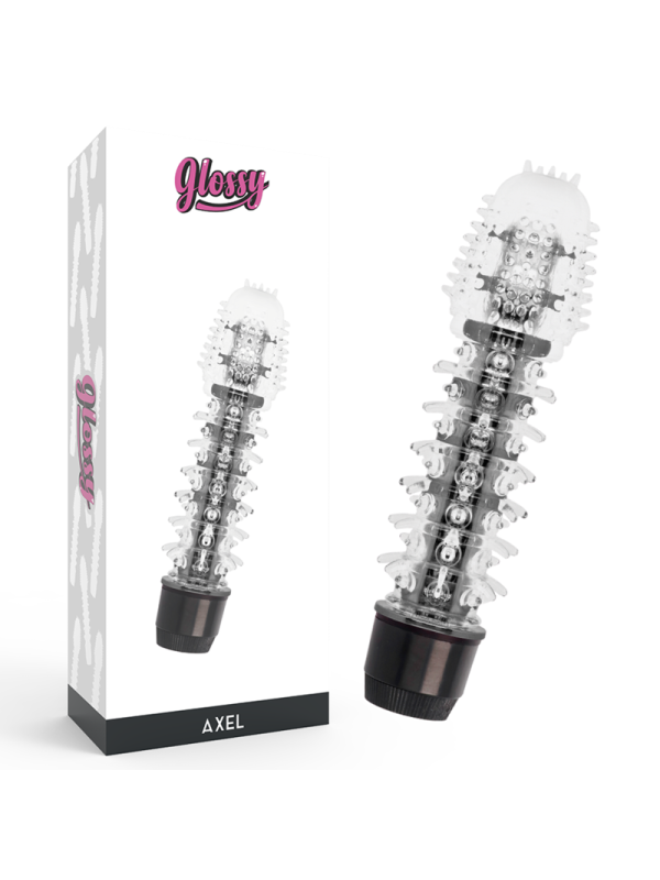 GLOSSY AXEL VIBRADOR NEGRO