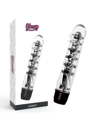 GLOSSY LENNY VIBRADOR NEGRO